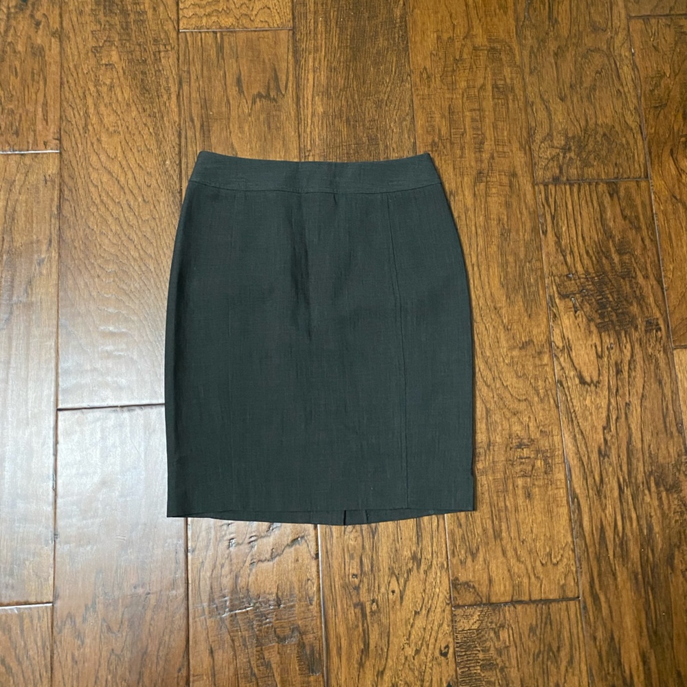 Gray Loft pencil skirt size 0 (petite)